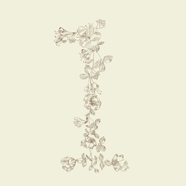 çiçek font. 1 numara