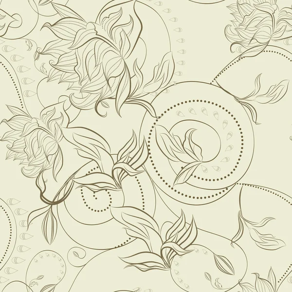 மலர் சீரற்ற வடிவமைப்பு — ஸ்டாக் வெக்டார்