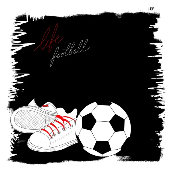 Ζωή με το ποδόσφαιρο — Διανυσματικό Αρχείο