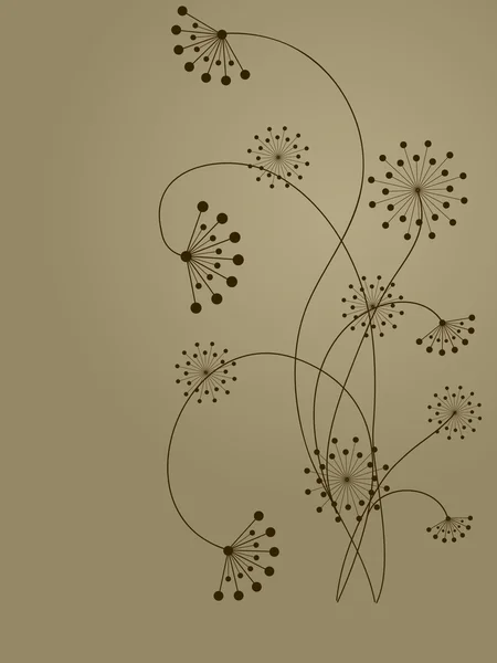 装饰花卉图案 — 图库矢量图片