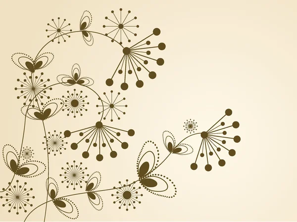 Blumenmuster dekorativ — Stockfoto
