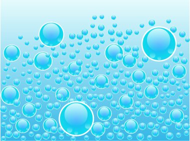 Water drops on glass clipart