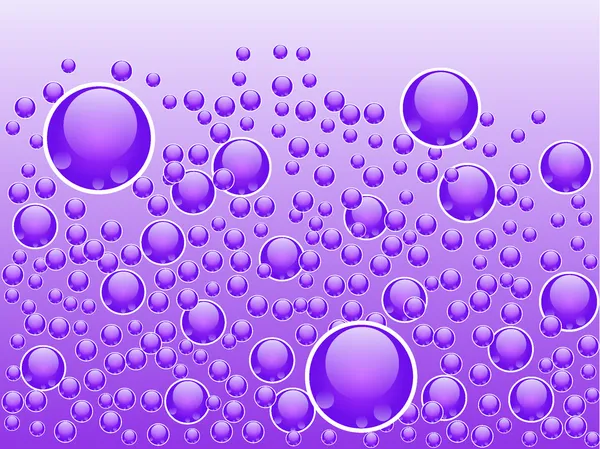 Abstraktní tekuté bubliny — Stockový vektor