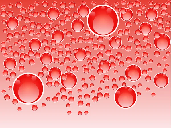 Burbujas líquidas abstractas — Vector de stock