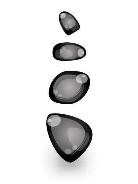Diamant sten — Stock vektor