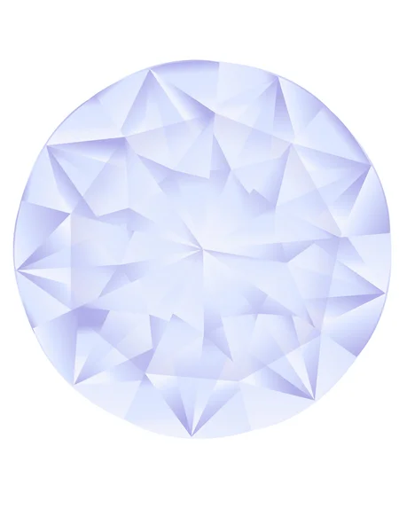Pietra di diamante — Vettoriale Stock