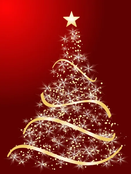 Χριστουγεννιάτικο δέντρο διακοσμητικά αφαίρεσης φόντου — Διανυσματικό Αρχείο
