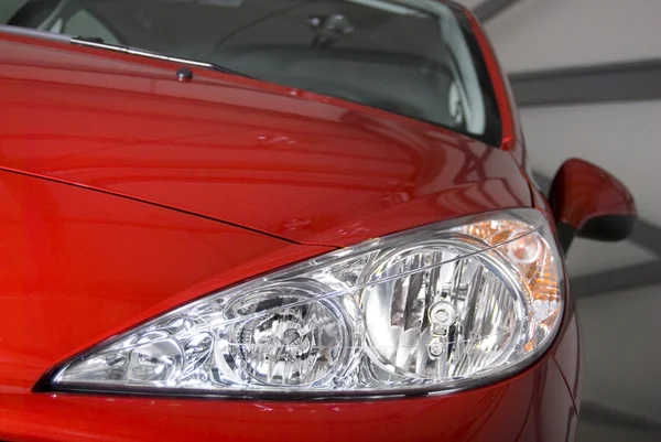 Lampu Diagonal Mobil Merah — Stok Foto