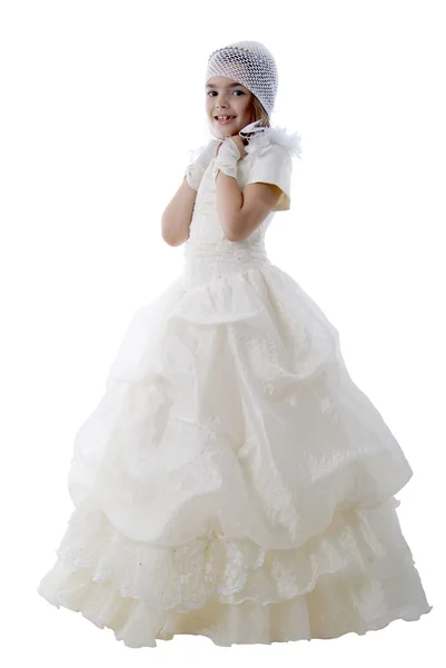 Little Girl Bride. — Stock Photo, Image