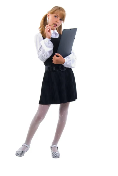 Cute Teen Schoolgirl. — Zdjęcie stockowe