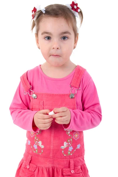Malá dívka portrét. — Stock fotografie