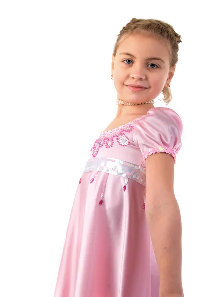 Little Girl Looks Like A Princess — Stock Photo, Image