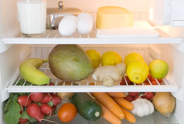 Food refrigerator — Stock Image Food refrigerator Royalty Free Stock Photos