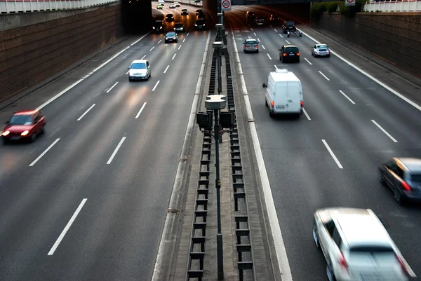 Cars motorway — Stock Photo, Image