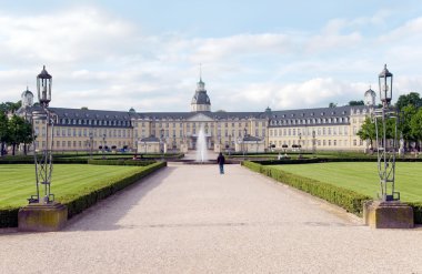 Karlsruhe castle clipart
