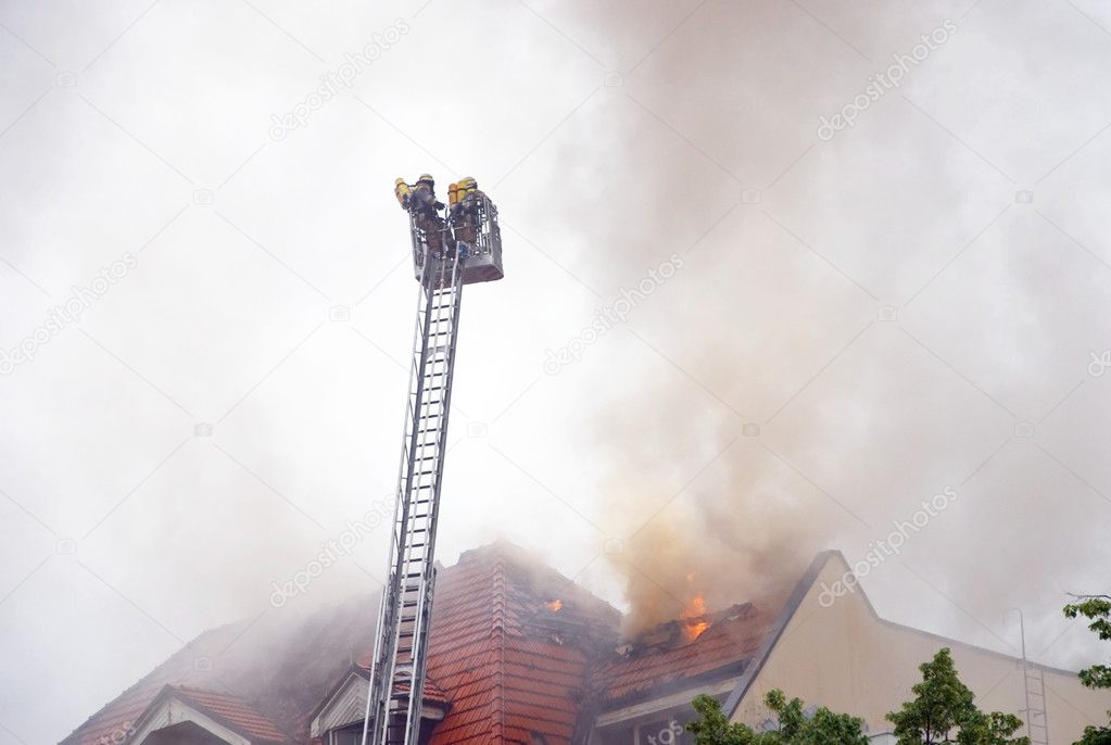 Firemen ladder