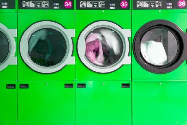 Clothes washers clipart