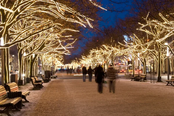 Berlino unter den linden Natale — Foto Stock