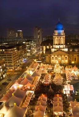 Berlin christmas market clipart