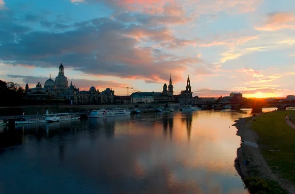 Dresden twilight — Stock Photo, Image