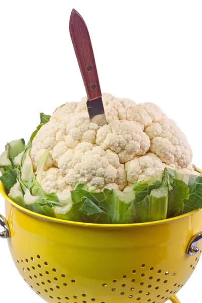 Preparation of cauliflower — Stock Photo, Image