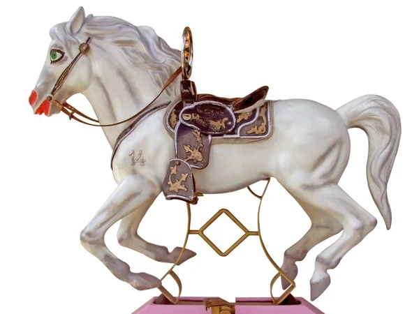 Merry-go-round cavallo — Foto Stock