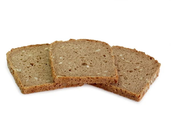 Three Bread Slices — Stock Photo, Image