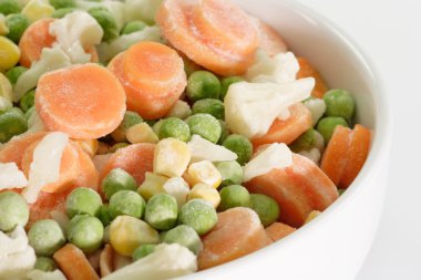 Frozen Vegetables clipart