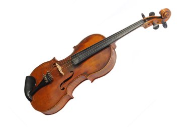 Old violin clipart