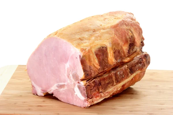 М'ясо свинина шинка — стокове фото