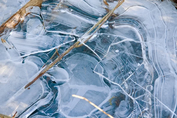 Estruturas de gelo — Fotografia de Stock