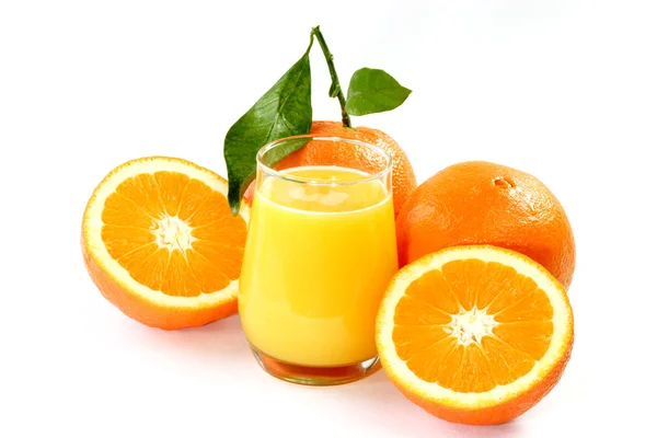Здоровый апельсиновый сок — стоковое фото