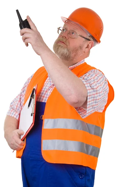 Construction supervisor — Stock Photo, Image