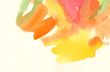 Abstract watercolor clipart