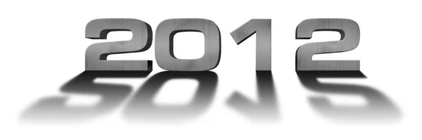 Number «2012» — Stock Photo, Image