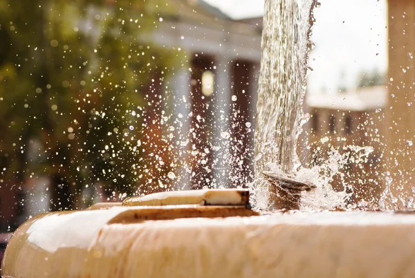 stock image Splashing fountain