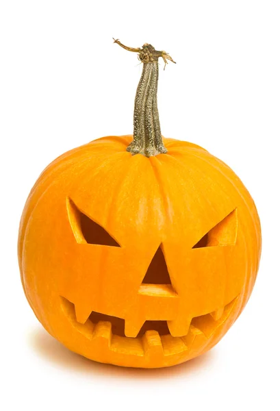 Abóbora de Halloween (jack-o-lanterna ) — Fotografia de Stock