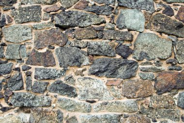 Medieval wall brick texture