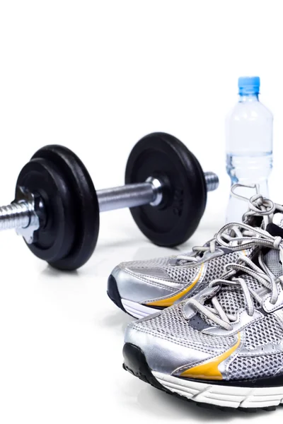 Exercise equipment ready to workout — Stock Photo, Image