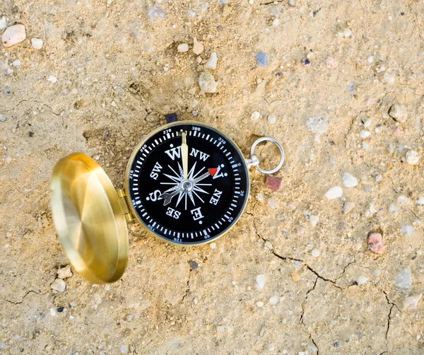 Val och kompass — Stockfoto
