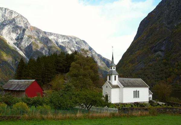 Noorse kerk — Stockfoto