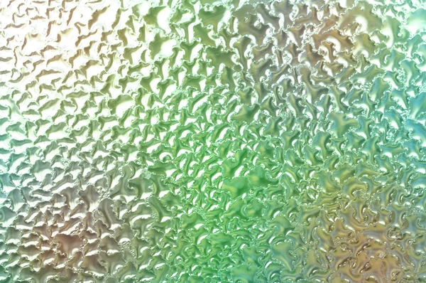 Renkli cam üzerinde yoğunlaşma — Stok fotoğraf