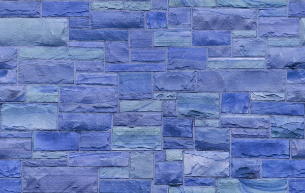 Seamless blue masonry background — Stock Photo, Image