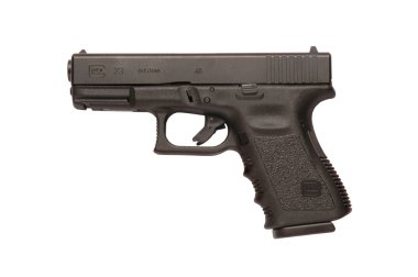 Glock 9mm handgun clipart