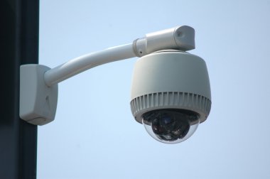 Outdoor video security surveillance cctv camera clipart