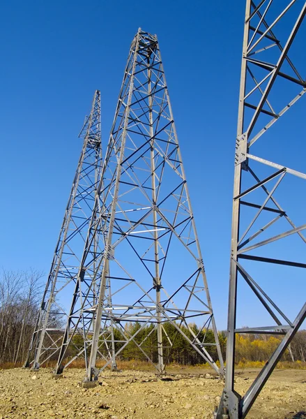 Electric towers — Stock Photo, Image