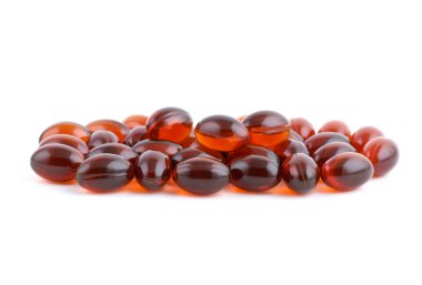 Small pile of lecithins capsules clipart