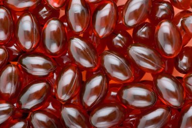 Abstract background: Lecithins capsules clipart