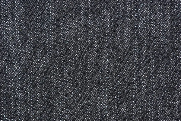 Close-up shot of black denim — Stock Photo, Image