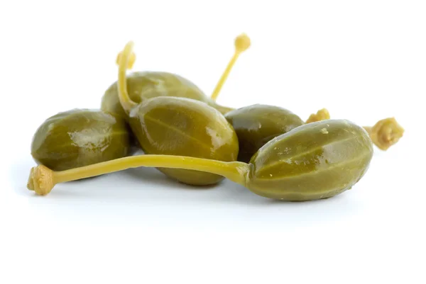 Few marinated capers fruits — Stock Photo, Image